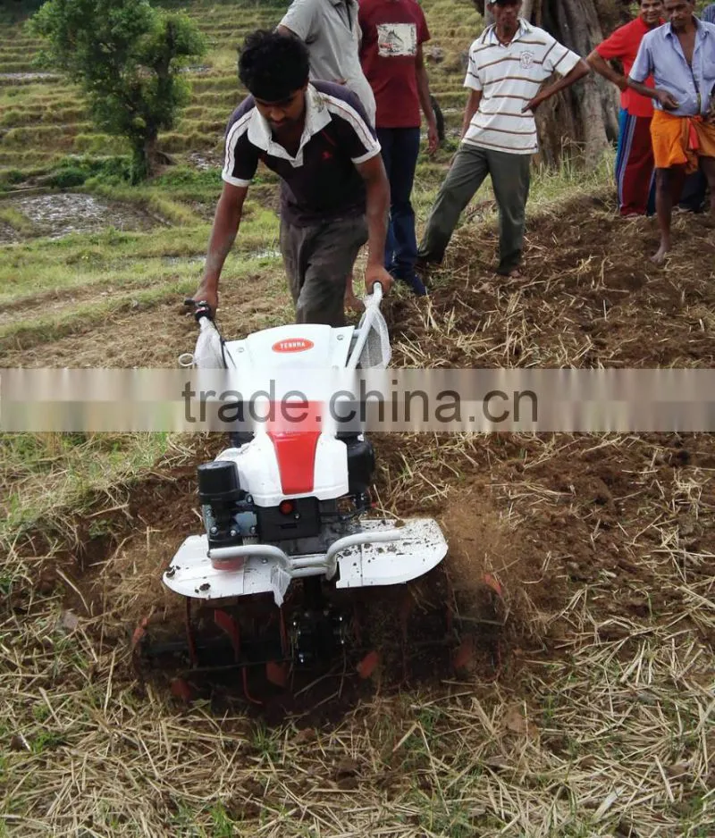 6.5HP agricultural equipment for rice rice tilling field farming equipment farm tiller