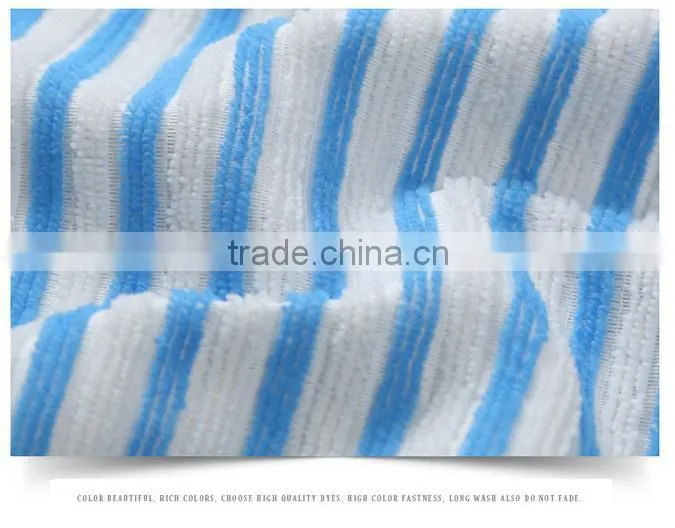 Organic Polyester Dyed Towel Fabric for Hotel Towel