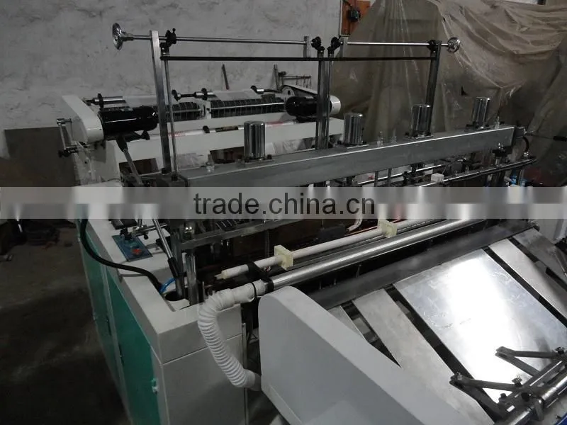 2014mounth punching high speed vest bag making machine