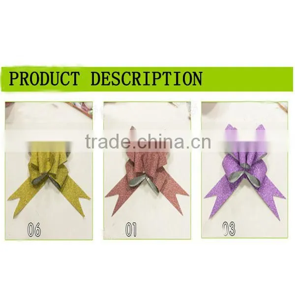 China Yiwu wholesale wrapping garland pull flower ribbon