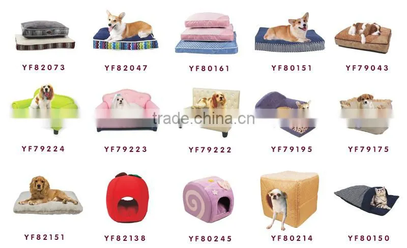 2016 New pet products luxury ped dog beds