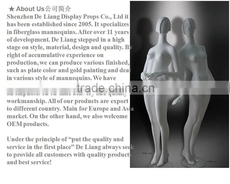 Half body female fitting mannequin half body dressform table mannequin