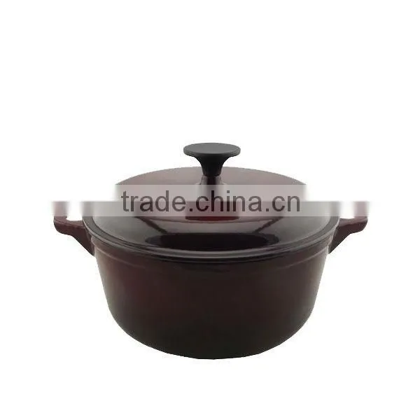 Cast Iron Pot With Enamel Coating