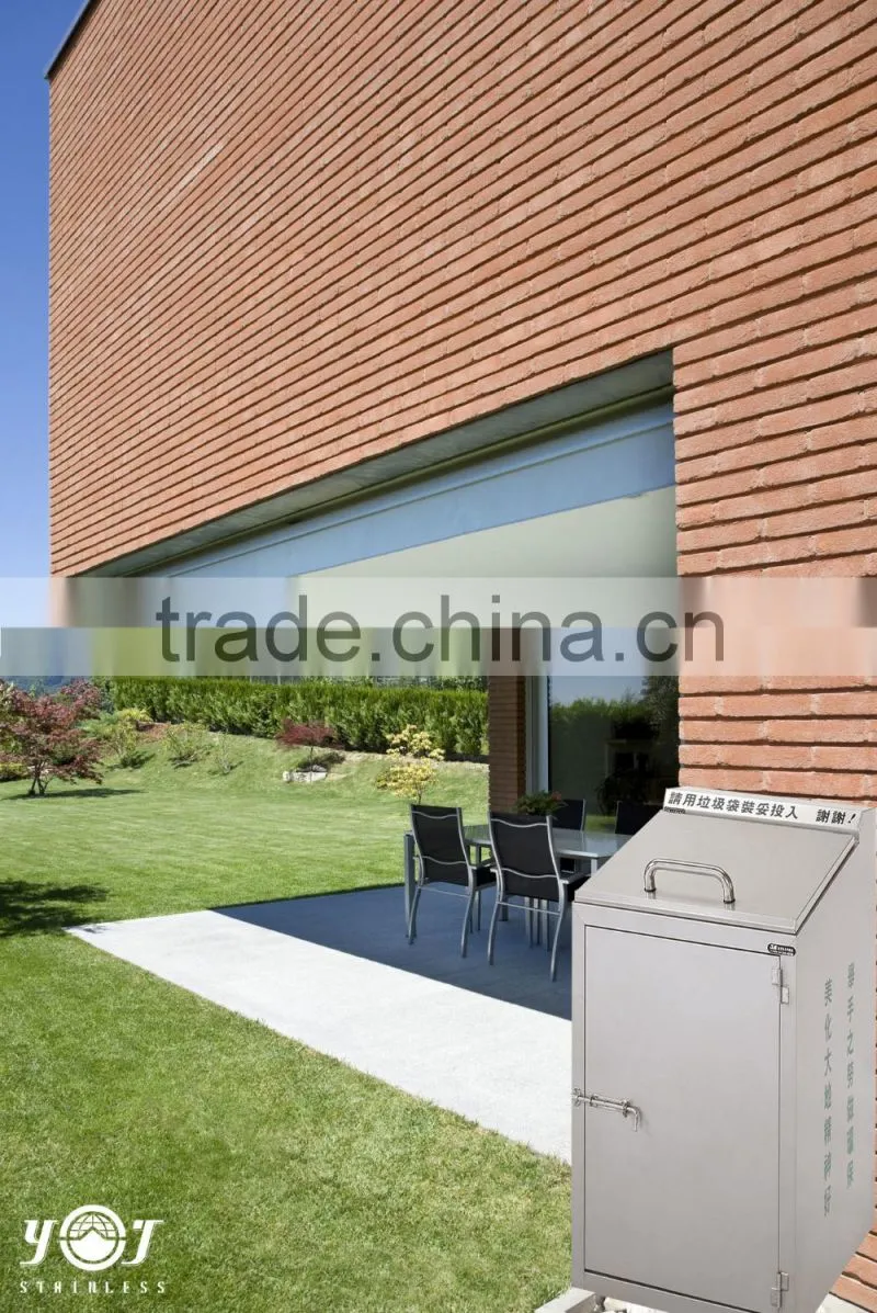 Professional Stainless Steel product Large Garbage Bin