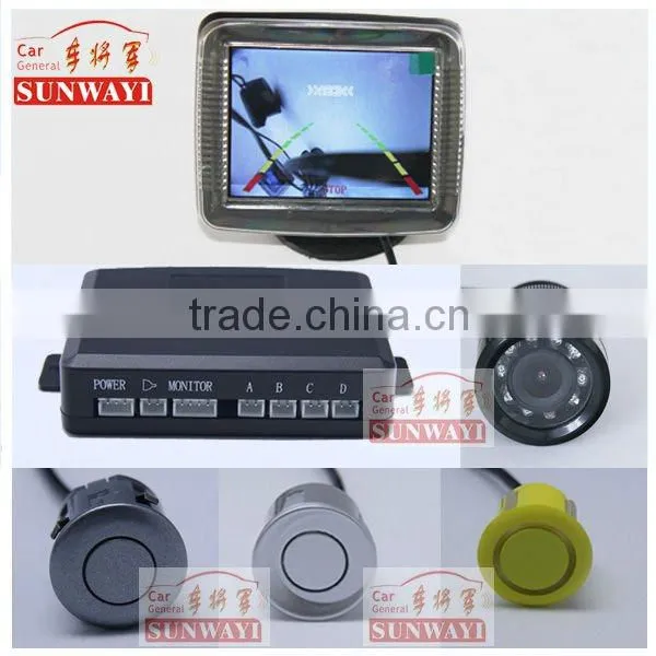3.5" Square Visual 4 sensor Video Parking Sensor