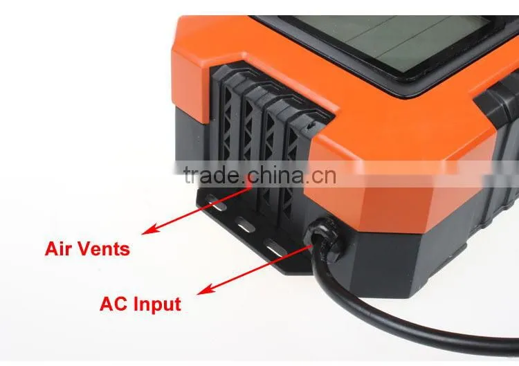 12a automatic universal car battery charger