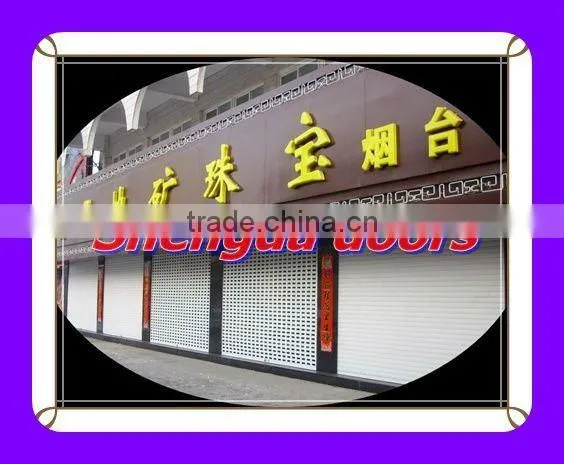 Cheap Automatic Windproof rolling door roll up door