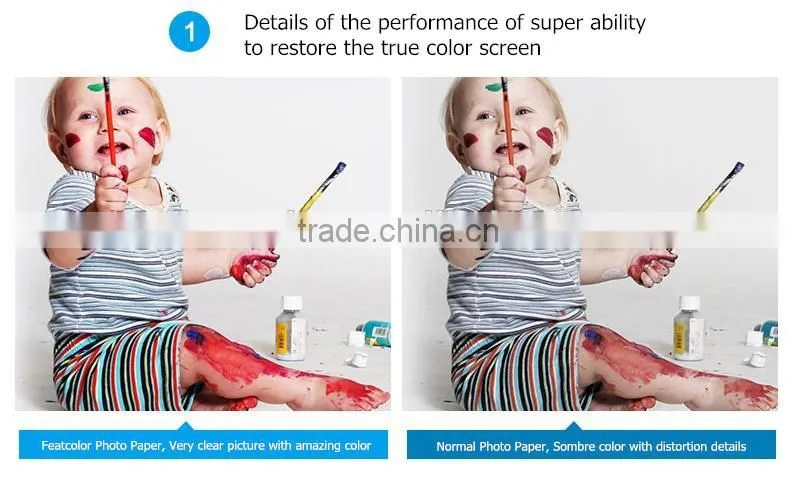 rc photo paperwater proof photo paperrc photo paper(resin coated) (Chinese Manufactry)