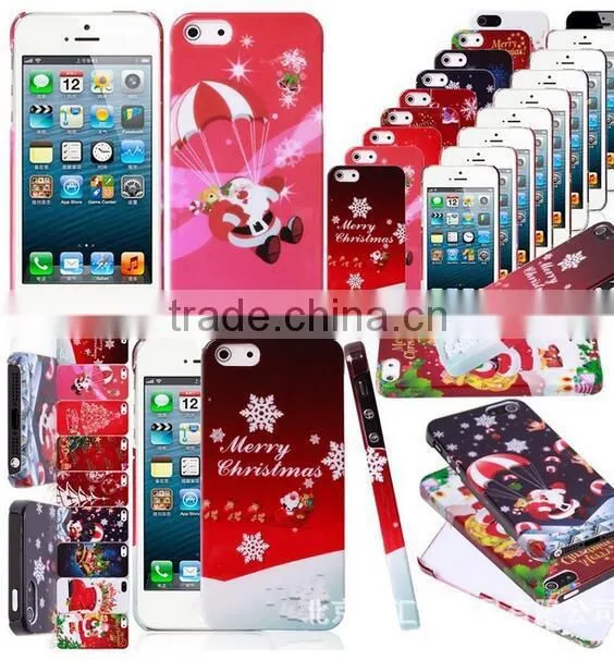 Promotion Gift Merry Christmas Santa PC Plastic Case For iPhone 6s