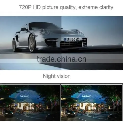 720P VGA 2.4 inch LCD Screen Display Car DVR Recorder