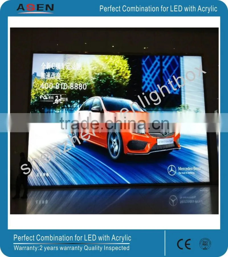 Outdoor Advertising Ultra Thin Fabric Light Box