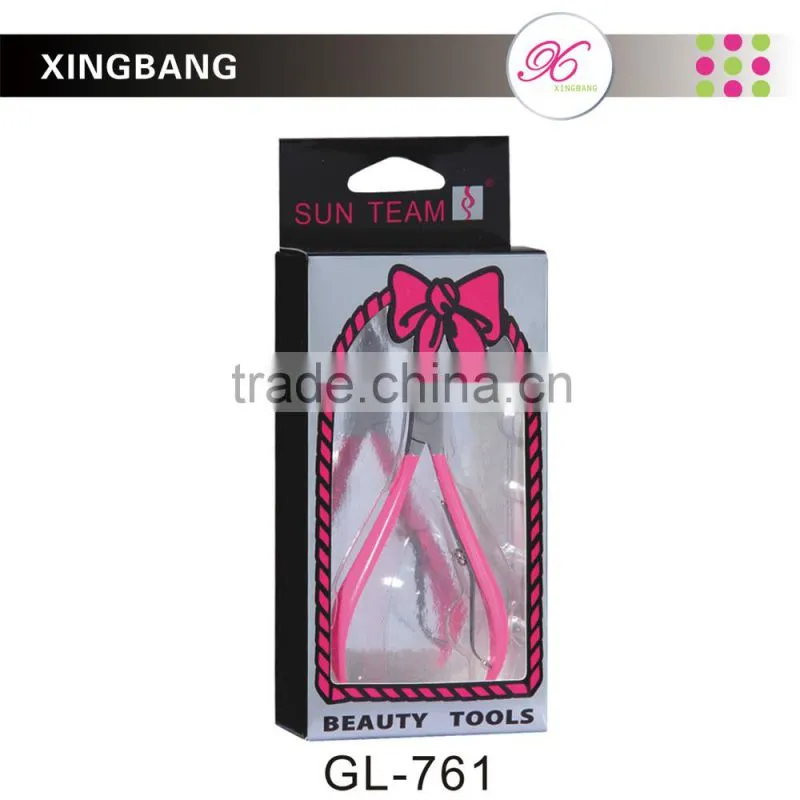 customizable lady beauty care cuticle nipper, personal care tools