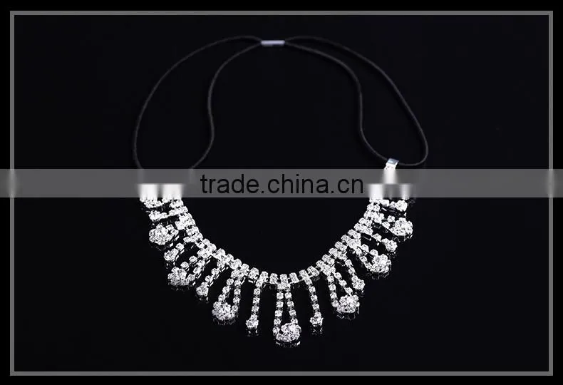 china wholesale crystal headbands, crystal bridal headband