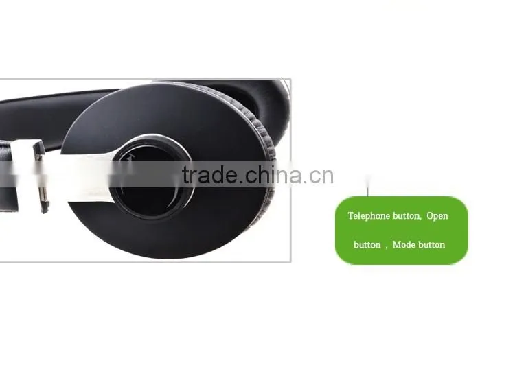 ULDUM brand top quality stereo over ear wireless bluetooth headphone