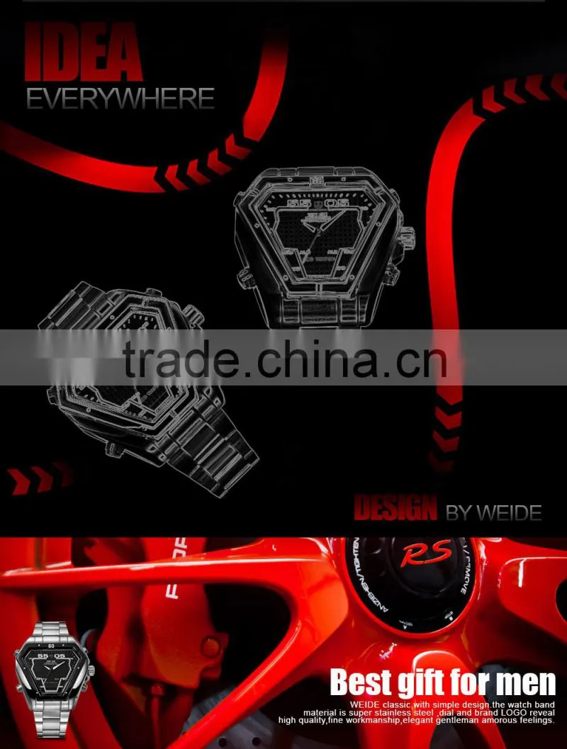 WEIDE Brand Digital Watch Big Watch 2015 New Style Watch