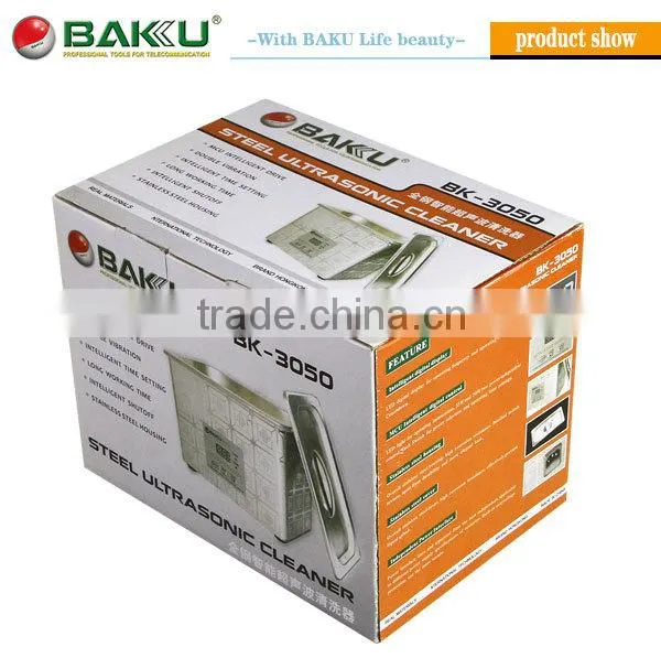 Digital display mini Glasses Watches Jewelry ultrasonic cleaner BAKU BK3050