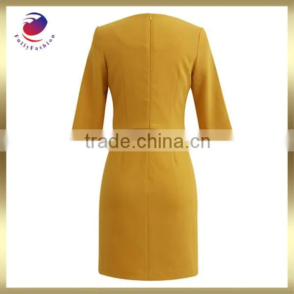 High Quality Long Sleeve One-Piece Dress For Women's