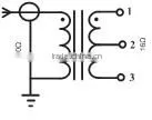 50 ohm(unbalanced) to 116 ohm(balanced) Wideband Balun Transformers