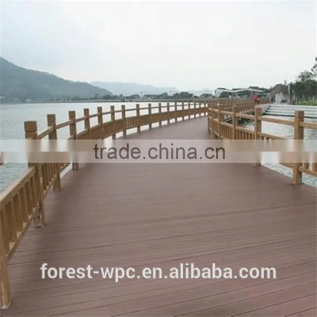 outdoor flooring driveways composite wood high strength high pressure wpc
