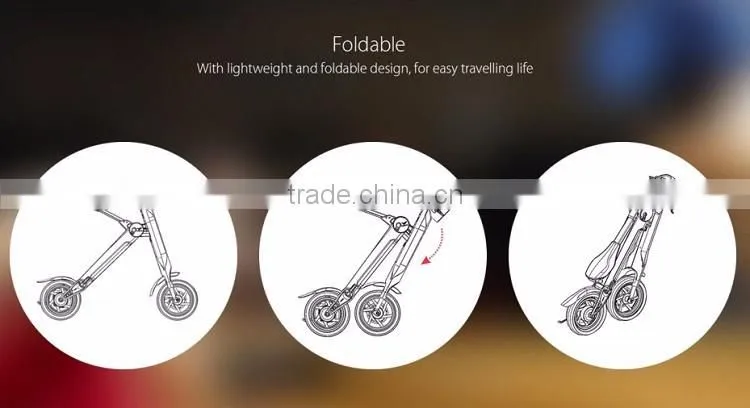 App Wi-Fi support folding electric scooter for leisure travel