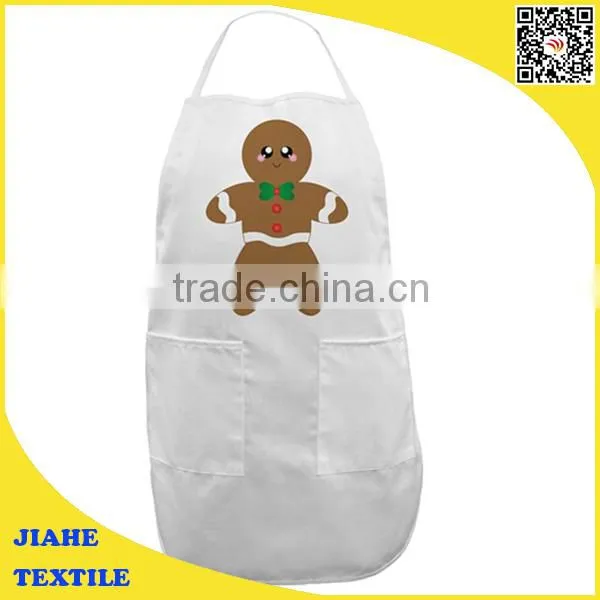 white cheap custom apron