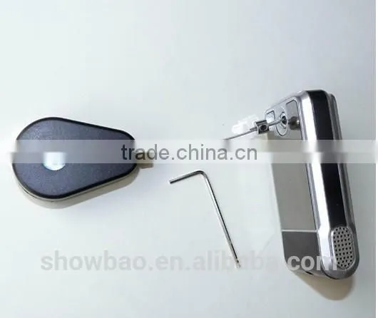 Anti-theft pull box / cable retractor / recoiler / security tether