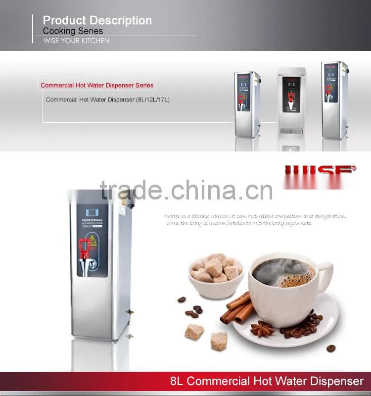 Commercial Electric Stainless Steel Magic Hot Water Dispenser Tap 8L