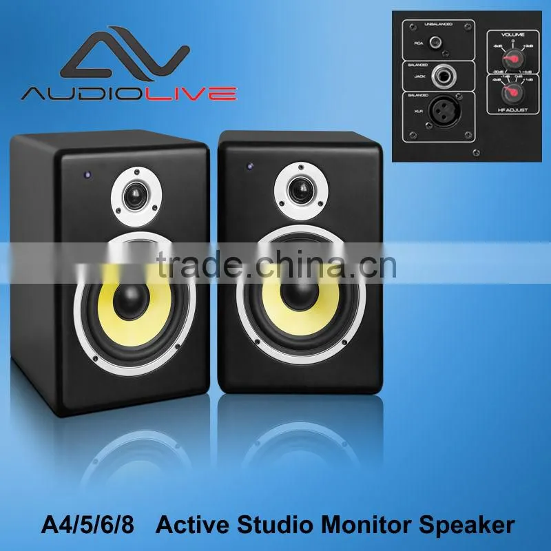 A5 Glass fiber Professional 5 inch active studio Woofer monitor speaker