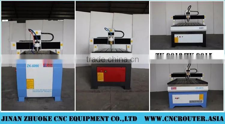 2.2Kw Water Cooled Spindle NCStudio Control Small Metal CNC Router Engraving Machine X(600MM)*Y(600MM)*Z(200MM)