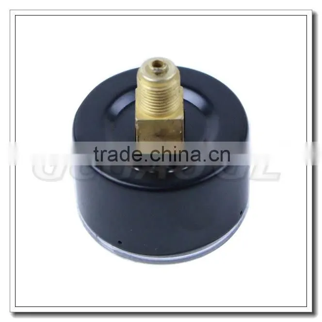 High Quality black steel center back 38 mm dia vacuum guages