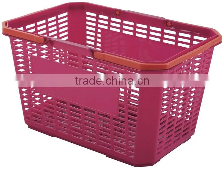 Wholesale High Quality Cheap Price Multicolored Supermarket Basket