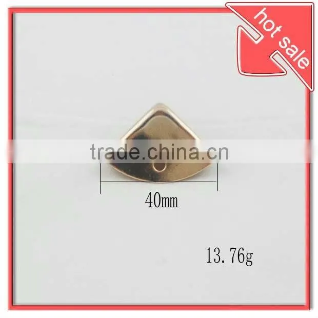 Manufacturer decorative metal bag corner for handbag