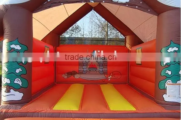 Bouncer Super Winter House with roof