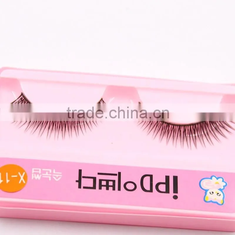 Top quality synthetic eyelashes, cheap factory price for women