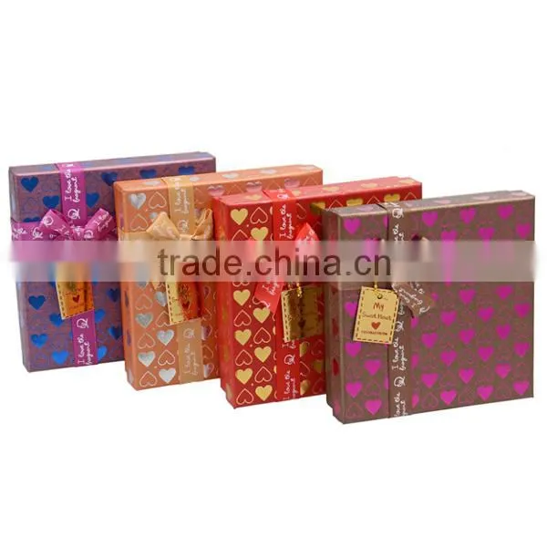 Sweet Colors Paper Gift Chocolate Box Luxury