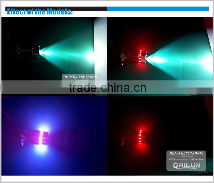 Three Claws LED moto driving Bulb