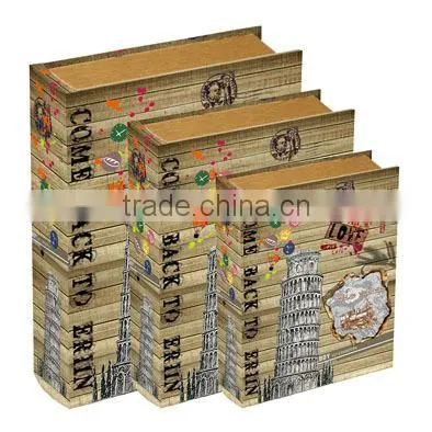 2016 New Design Vintage Decorative Book Box