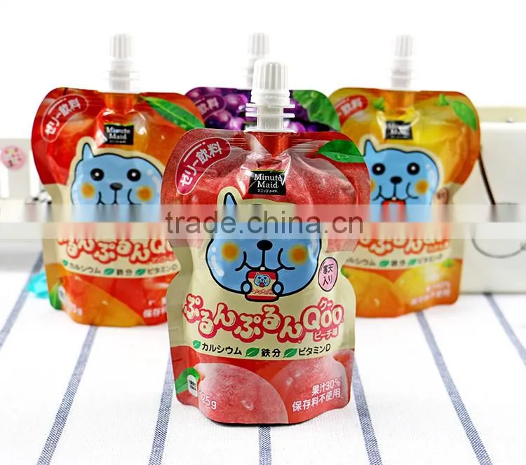 spout pouch for food grade material fast delivery time
