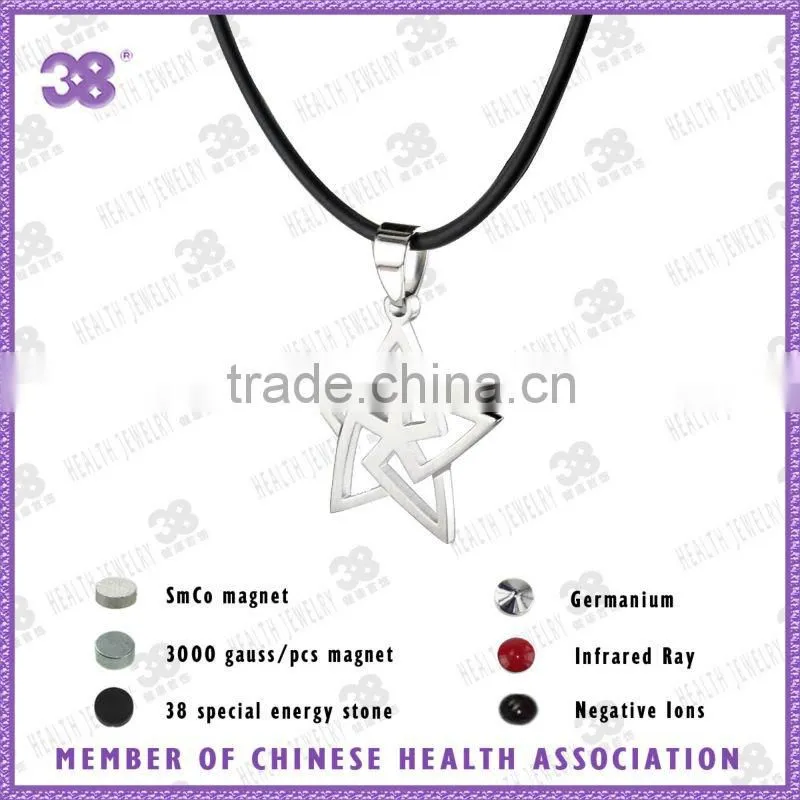 Star stainless steel pendant