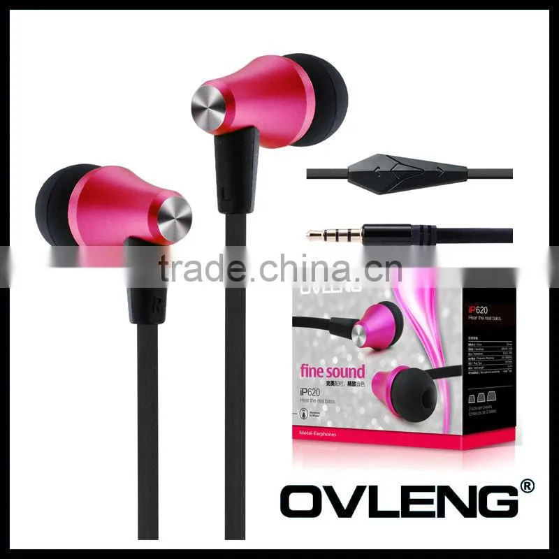 OVLENG IP 620 OEM Colored Metal Headset from China manufacturer