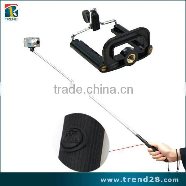 Alibaba express hot selling selfie stick extendable hand held monopod