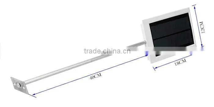 1.8W Integrated solar street light /mini solar street light used in rural area