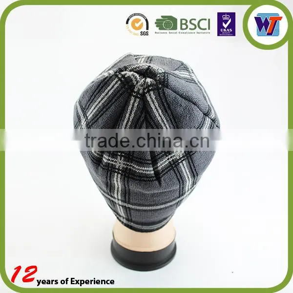Wholesale custom your own logo hand made merino wool beanie