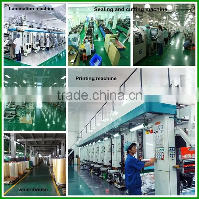 Guangdong supplier customized printed aluminum foil Plastic bag with zipper for pet food packaging