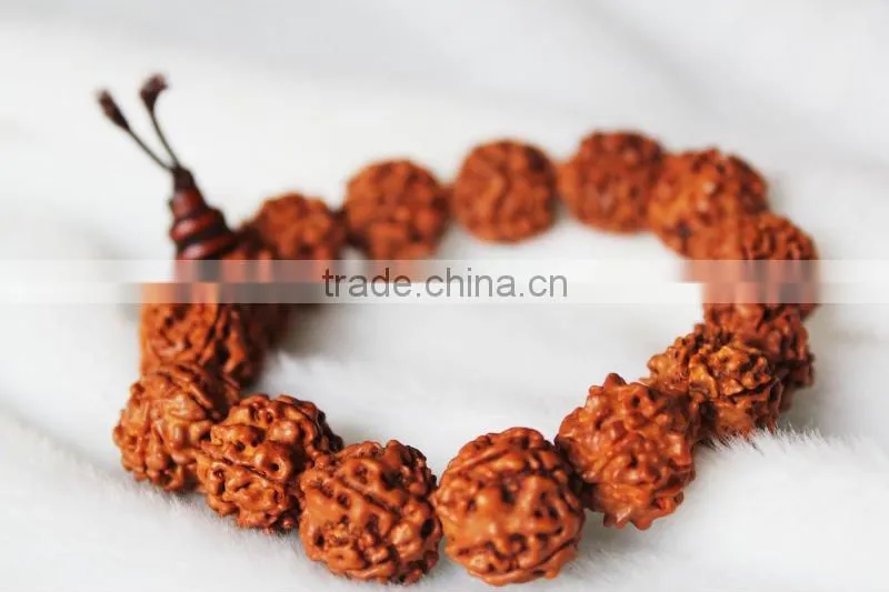 Artistic Red Sandalwood Beaded Bracelets 10mm