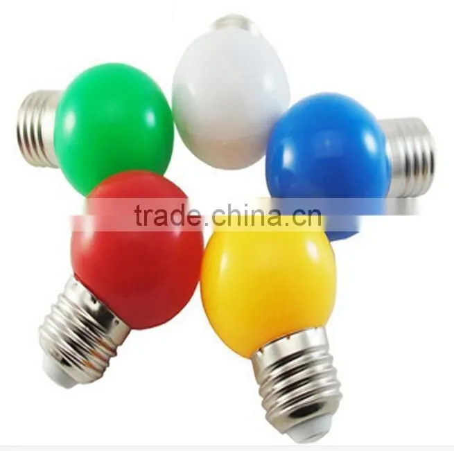 12V 24V 230V E27 B22 E14 G45 multi-colored bulb plastic house for indicator lamp