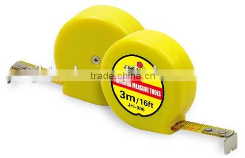 White and black ABS case MINI Measuring Tape