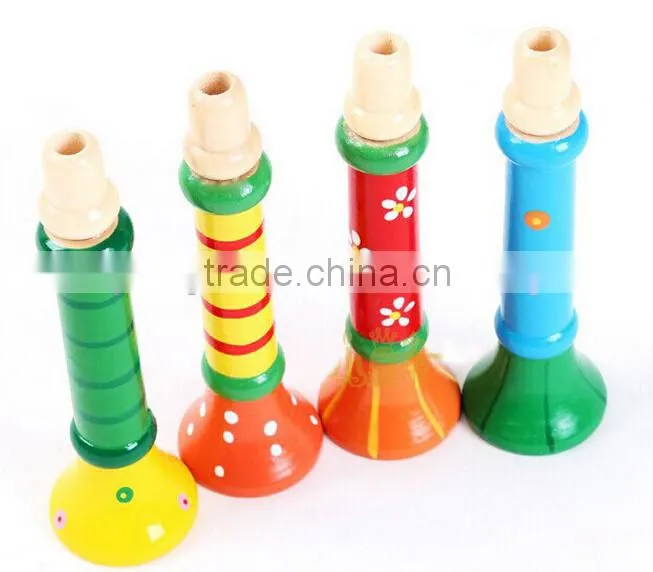 Cheap Natural Wooden Trumpet