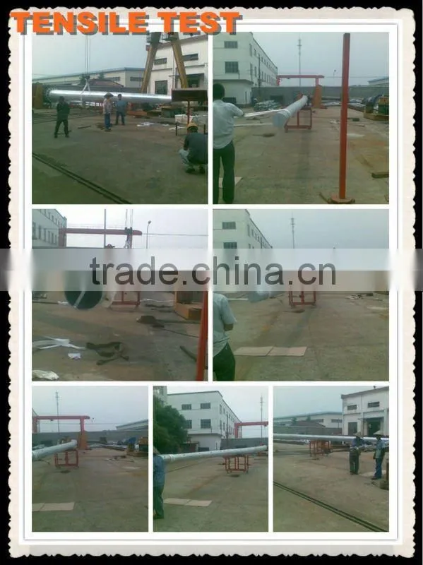 15-45m steel auto lift system high mast light pole
