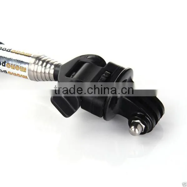 2014 Wholesale Price!!! Self-portrait Camera Handheld Monopod + Gopro adapter for Digital Camera Gopro hero2 3 CL-55-1